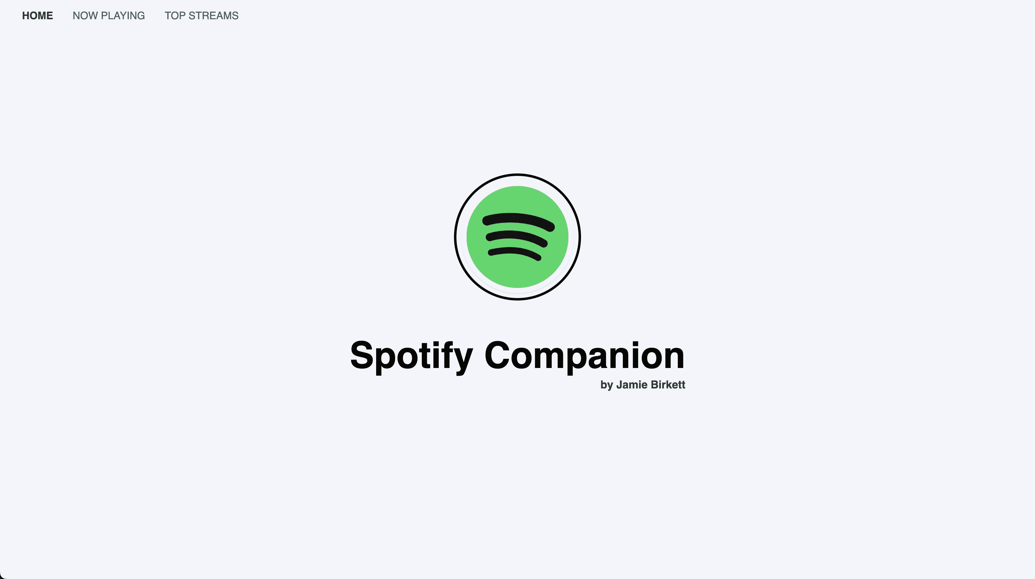 Spotify API Integration Spotify API Integration